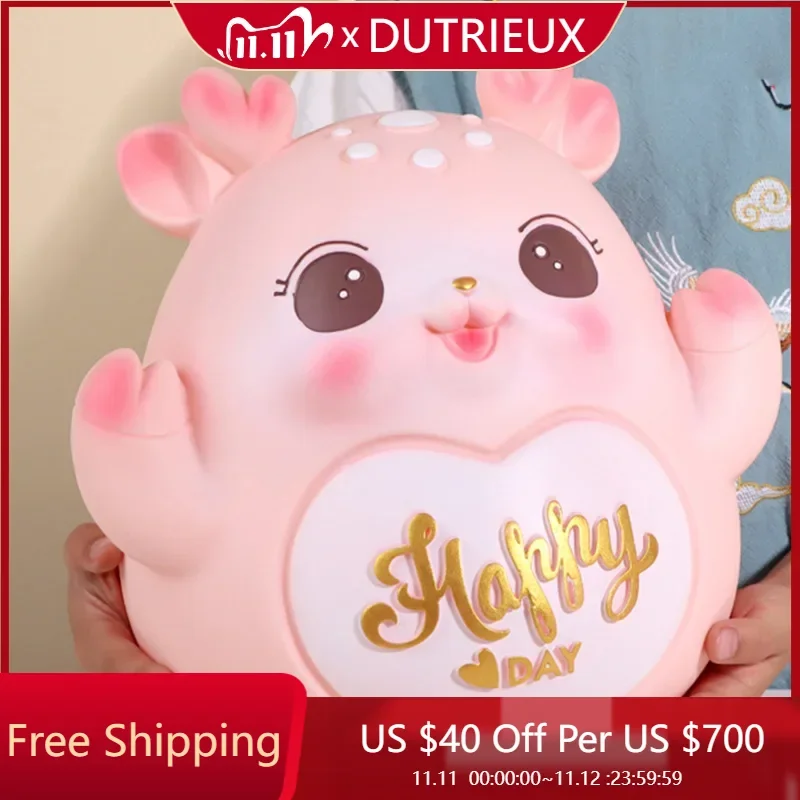 Kawaii подарочные копилки сберегающие милые безопасные семейные детские