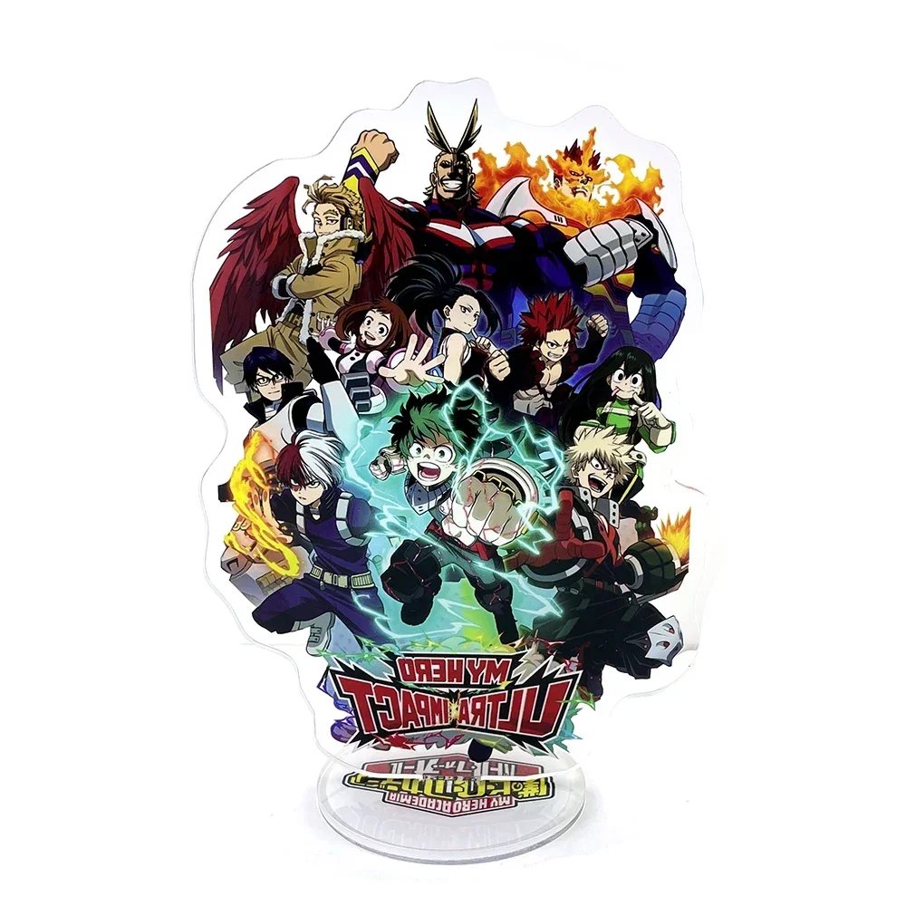 Boku no Todoroki Midoriya Bakugo Hawks Endeavour All Might акриловые статуэтки украшение стола