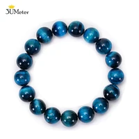 hot sale tiger eye bracelet sky blue luck natural stone bracelet multicolour gorgeous jewelry gift for man anxiety relif stretch