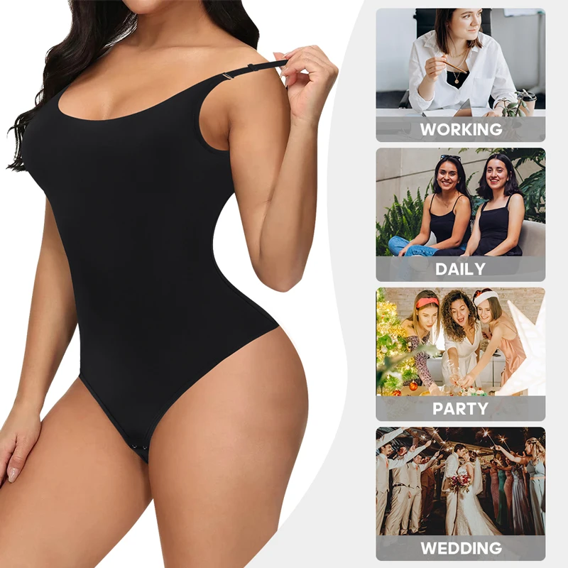 Sexy Backless Body Shaper Bodysuit Women Seamless High Elastic Shapwear Tummy Control Waist Trainer Shaper Slimming Underwear