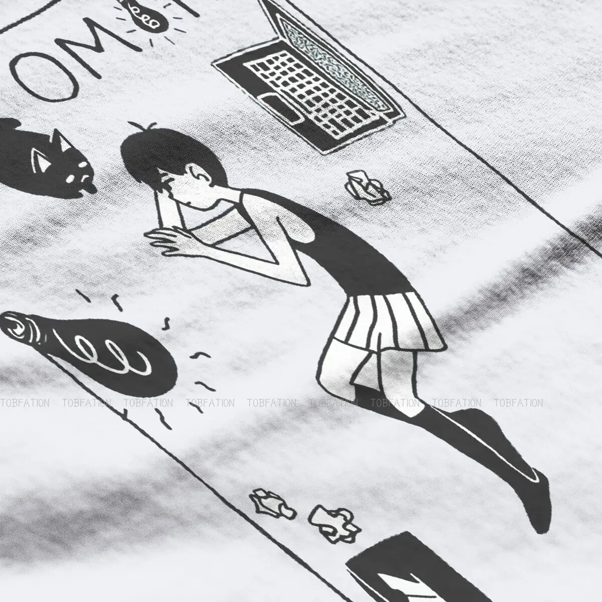 Классическая Уникальная футболка для девушек Omori психологический ужас ролевая