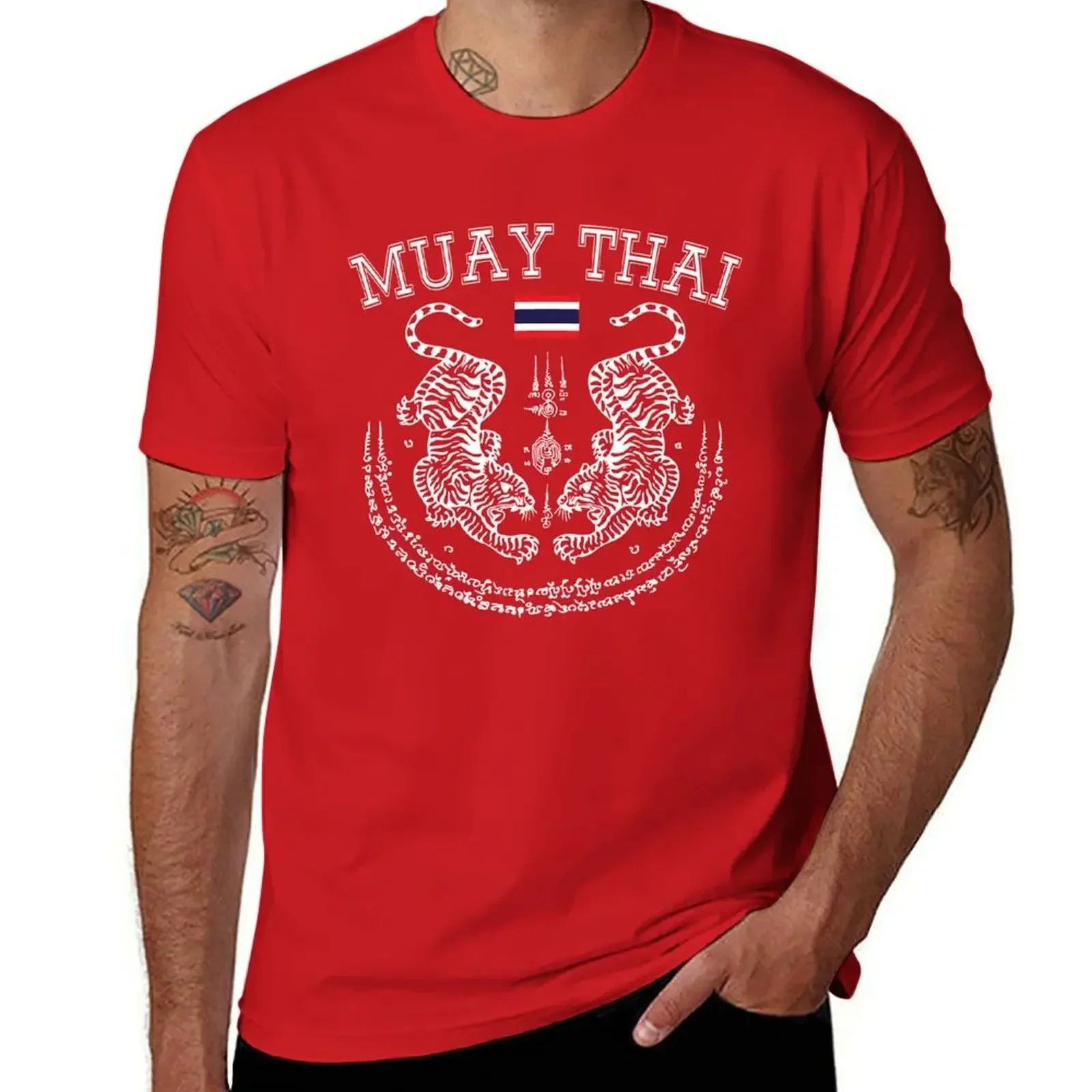 Graphics funnys футболка с коротким рукавом мужские футболки рисунком аниме Муай Тай