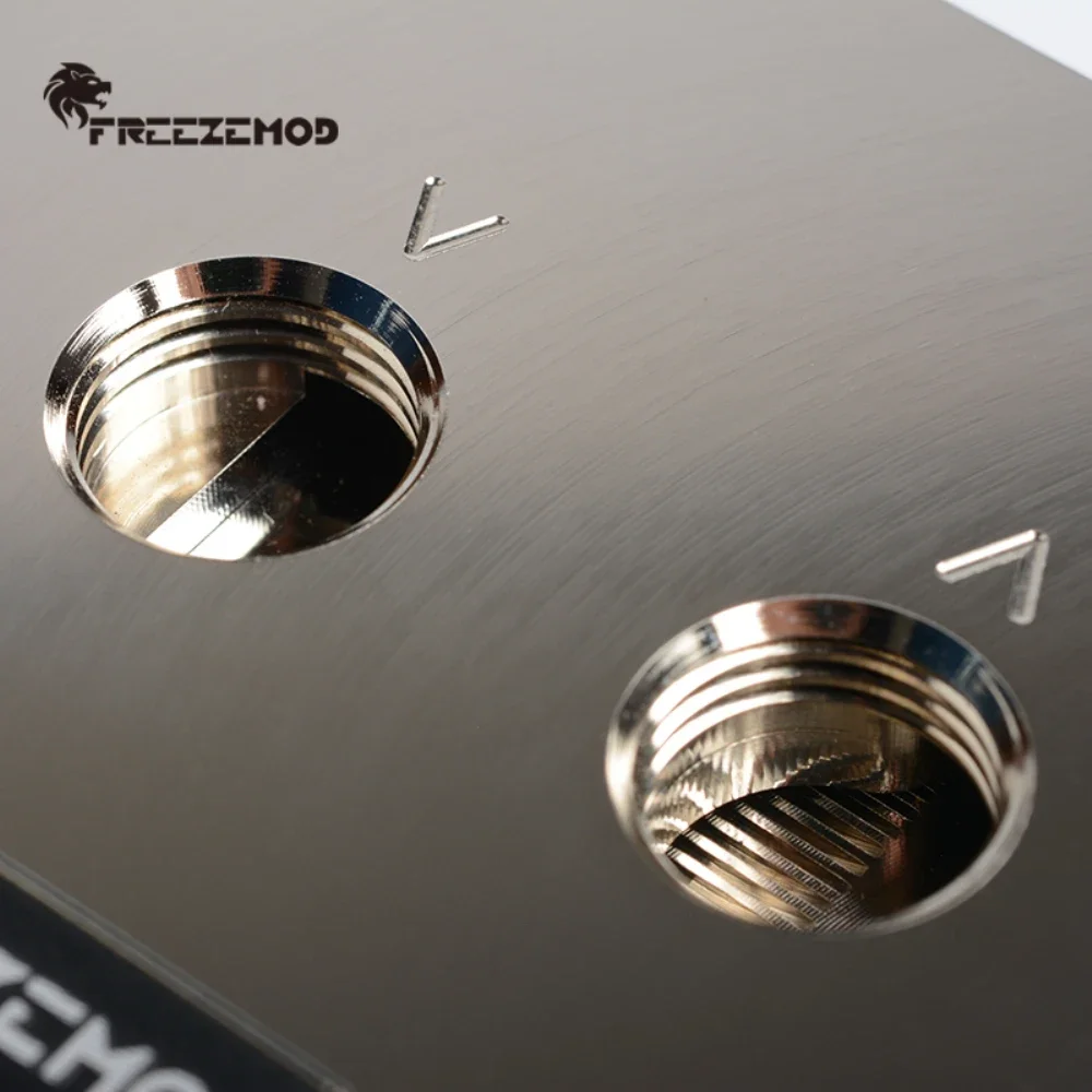 Водяной блок процессора FREEZEMOD для Intel LGA 115X 20XX медный процессор радиатор