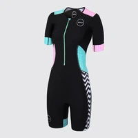 zone3 summer short sleeve cycling jersey skinsuit triathlon speed trisuit roupa ciclismo bike team riding 9d comfort jumpsuit