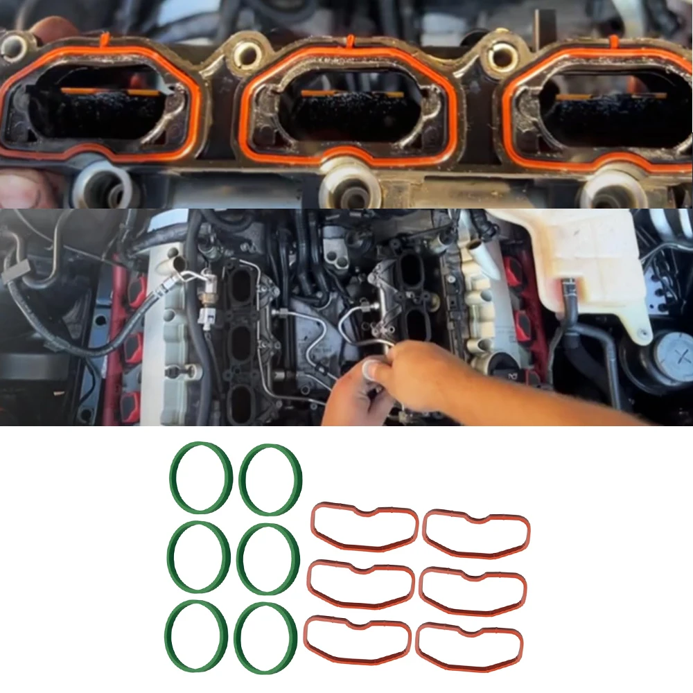 

079129717 Б 079129717 Комплект прокладок впускного коллектора D для Audi 3.0T A8 2013-2018, автомобильные аксессуары