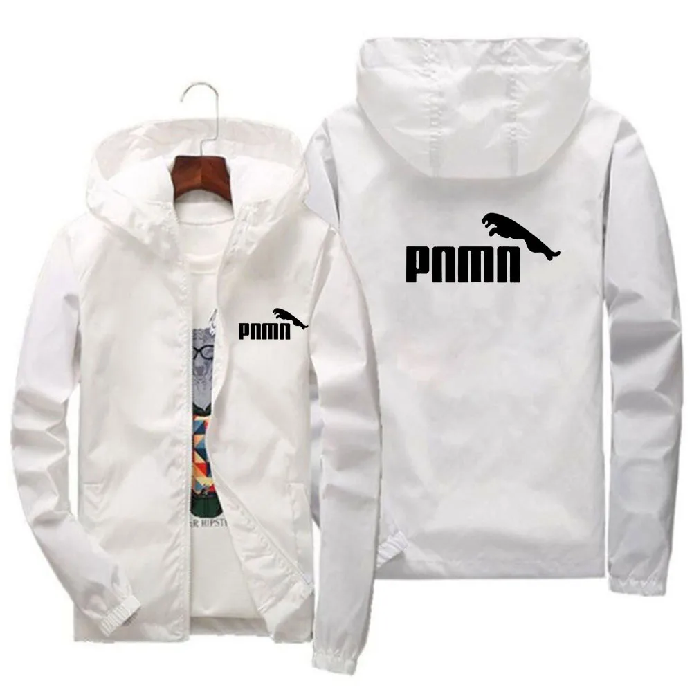 

2023 New Outdoor Camping Jacket Men's New 7 Color Spring Summer Fashion Zipper Thin Jacket Men's Casual Hooded Jacket S-7XL