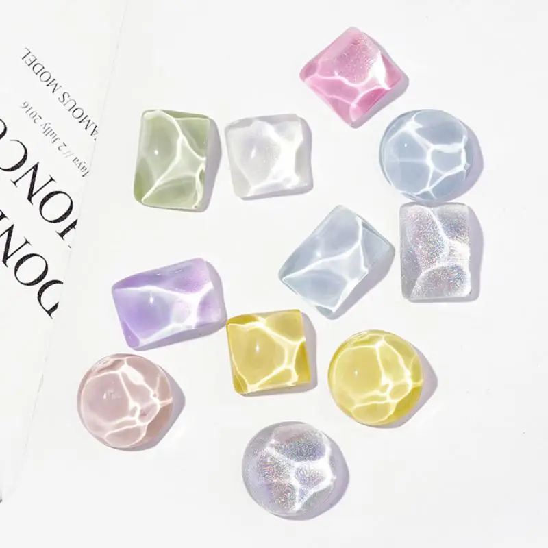 

Glass Nail Art Display Transparent Showing Gel Polish Designs Nail Color Board Tips Card Japanese Style Showing Shelf