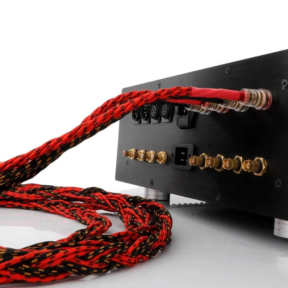 Аудиофильские кабели HIFI с разъемом типа банан Biwire HI-End Western 1 пара