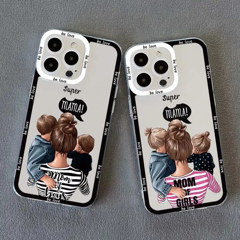 Прозрачный чехол для iPhone 13 12 11 Pro Max 15 14 Plus XR XS X 7 8 SE 2020