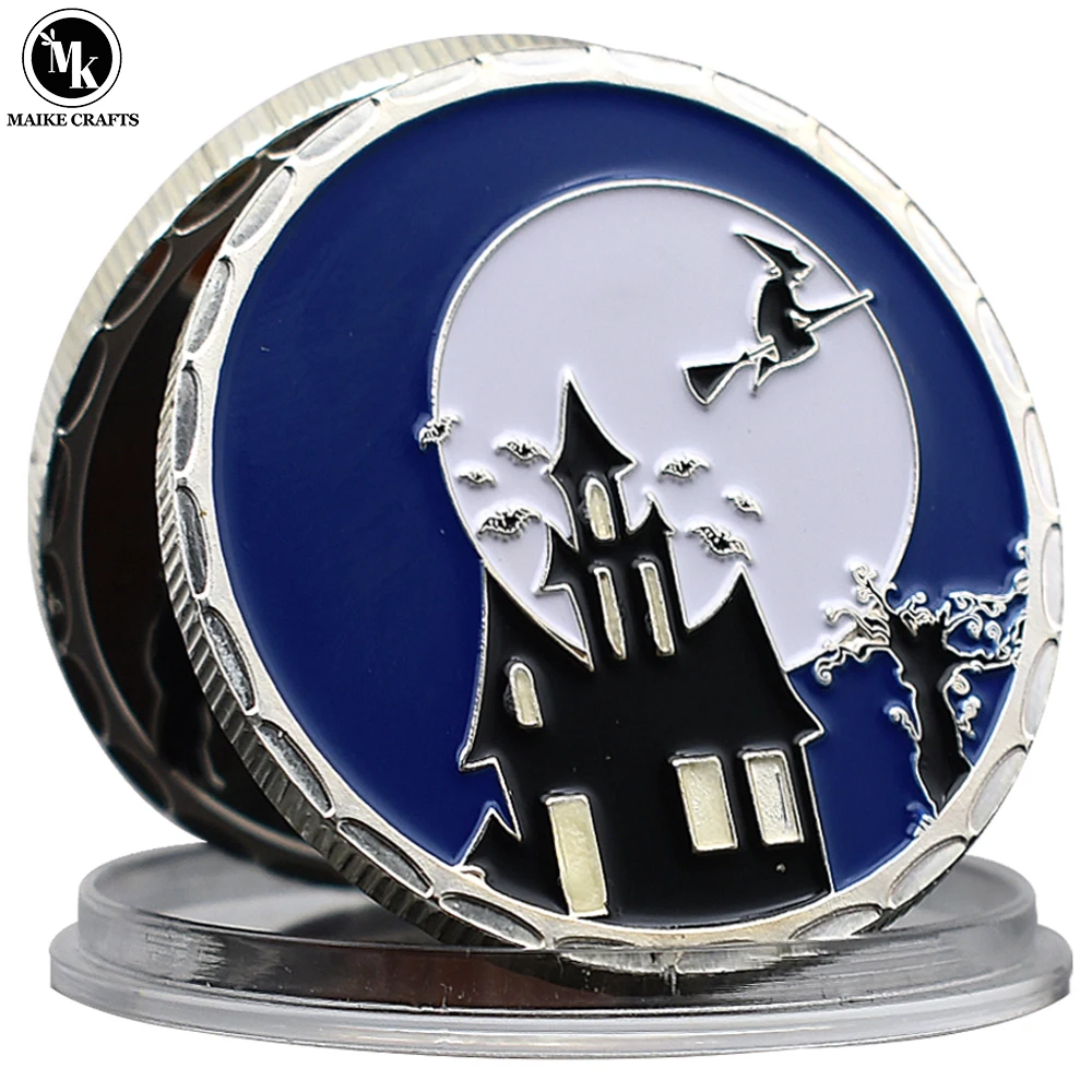 

Памятная монета olevo Хэллоуин тыква