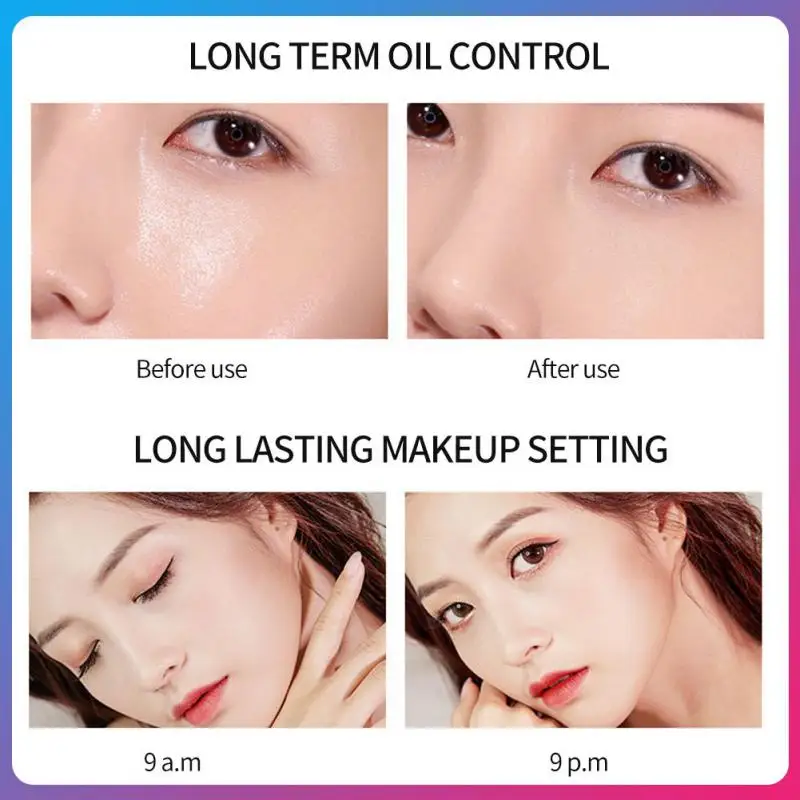 

ACAG Oil-control Pressed Powder Repairing Brightening Skin Tone Long-lasting Concealer Makeup Powder Invisible Pores Waterproof