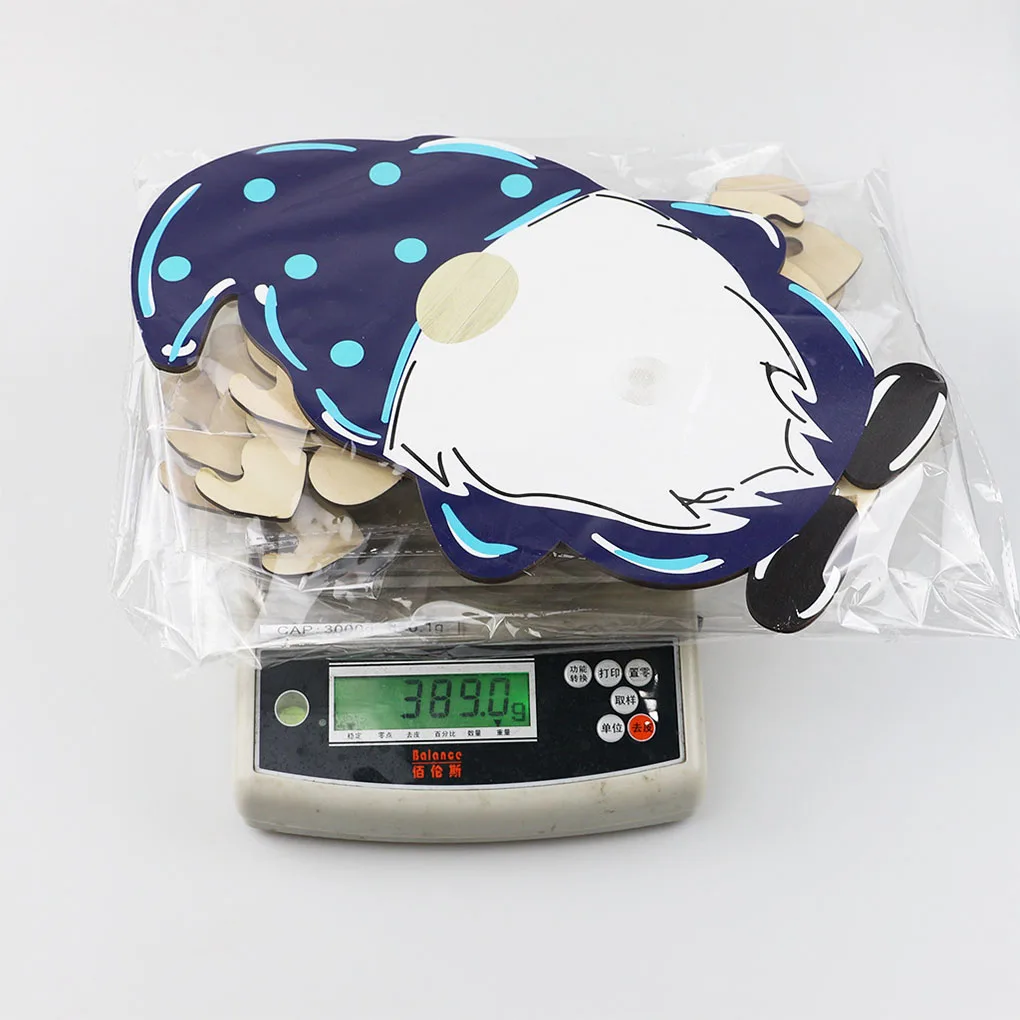 

Подвесная Настенная Наклейка Gnome, деревянный декор, без заусенцев, гладкая поверхность, изысканные аксессуары для дома, дверная тарелка