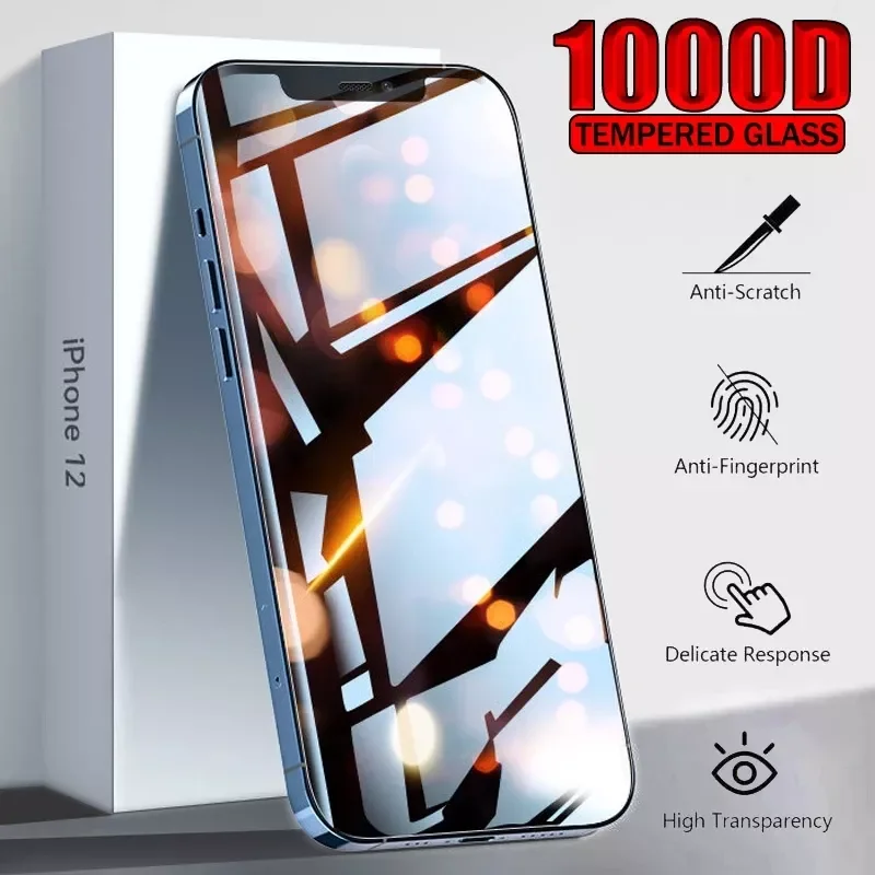

New in Protective Glass On the For iPhone 7 8 6 Plus Screen Protector For iPhone 11 12 13 Pro X XR XS MAX SE 2020 Tempered Glass