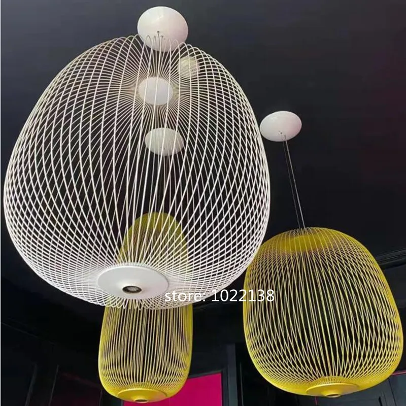 Подвесные светильники Foscarini на спицах с дистанционным управлением 1/2 современная