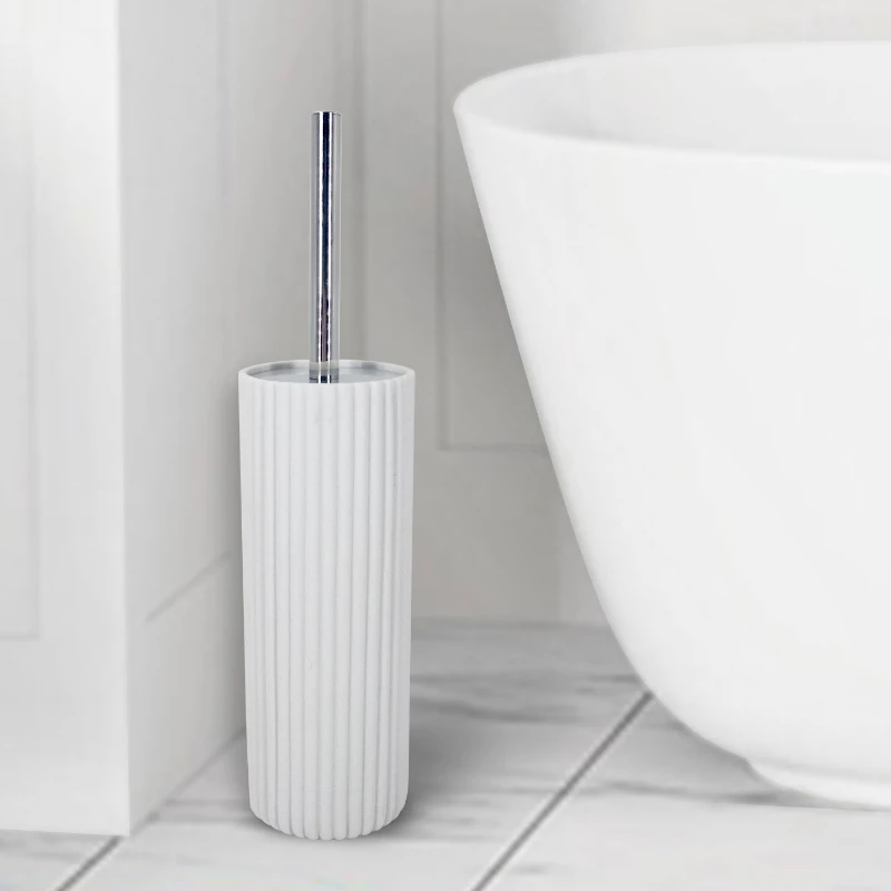 

Toilet Brush and Resin Stone Finish Holder Marble Floor Durable Type Toilet Brush Deep Cleaner Brosse Toilette Bathroom Tools