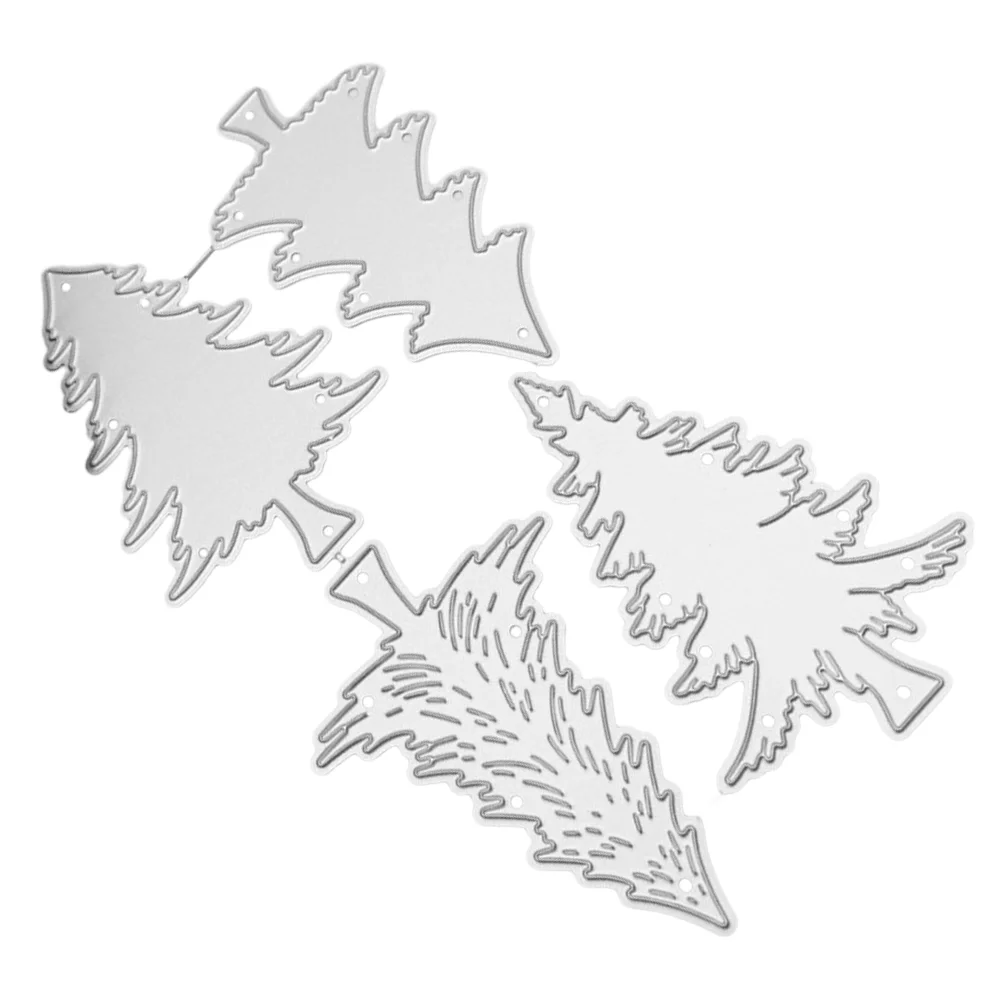 

Greeting Card Design Cutting Dies Christmas Tree Cuts Embossing Folders DIY Handcraft Tool Decor Decore