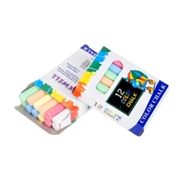 12pcsbox teaching color non dust healthy chalk childrens drawing board professional matching chalks wholesale school supplies
