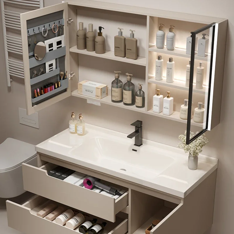 Закрытый шкаф для хранения туалета мебель ванной комнаты туалетный столик