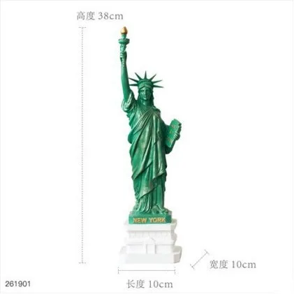 

Статуэтка Свободы из полимера