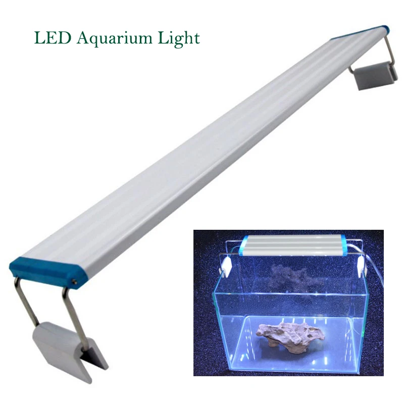 

LED Aquarium Light Lighting plants Grow Light 8W/10W/12W/15W Aquatic Plant Lighting Waterproof Clip-on Lamp For Fish Tank