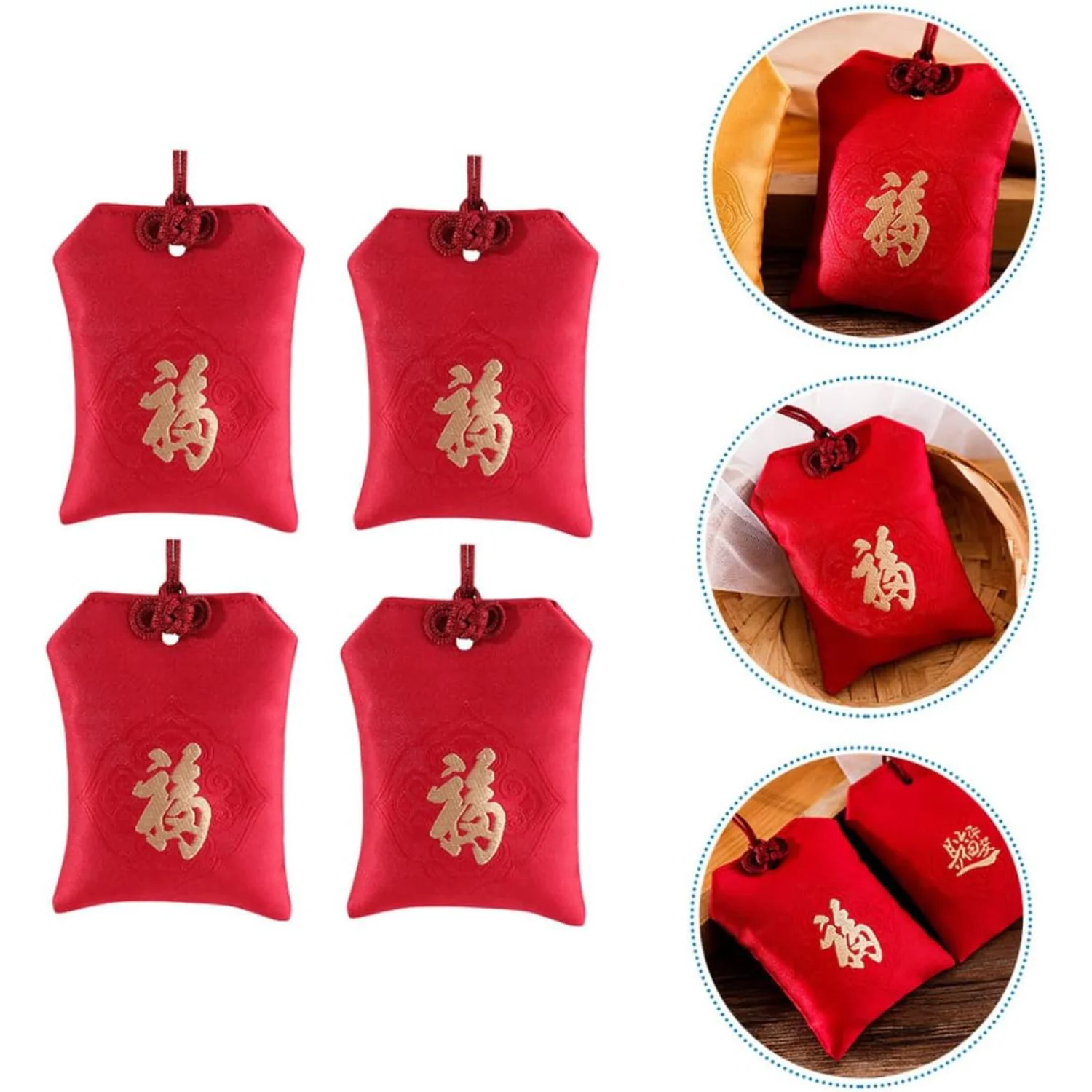 4 шт. саше аксессуары для дома винтажные сумки одежды подвески-амулеты