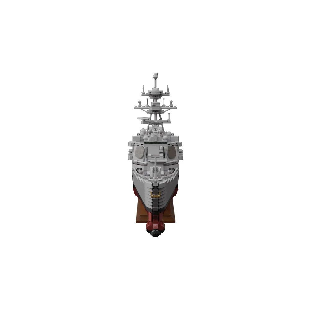 MOC Arleigh Burke-класс разрушитель Flight III набор строительных блоков военный корабль