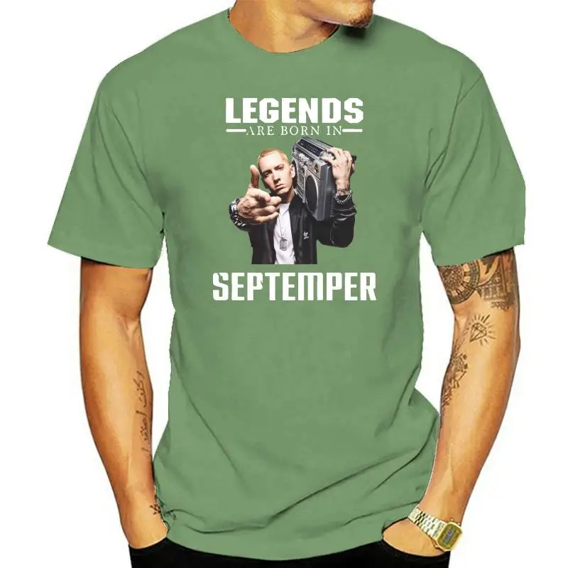

Legends Are Born In September Eminem Tshirts