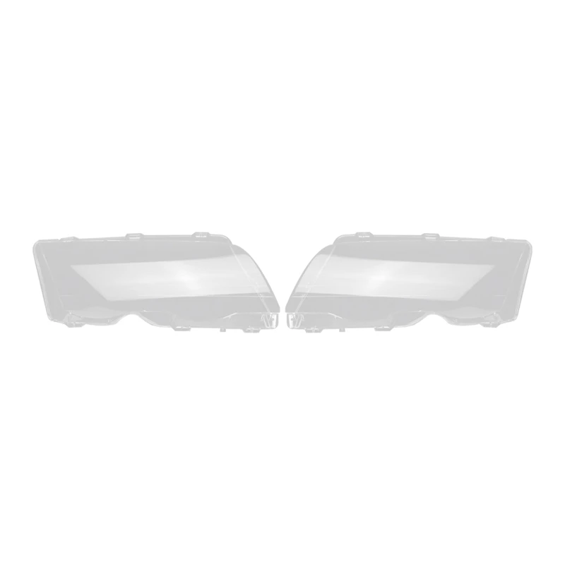 

1 пара для BMW E46 3-Series 4-Door 320 325 330 1998-2001 Автомобильная передсветильник РА крышка объектива лампа затенение объектива передсветильник РА оболоч...
