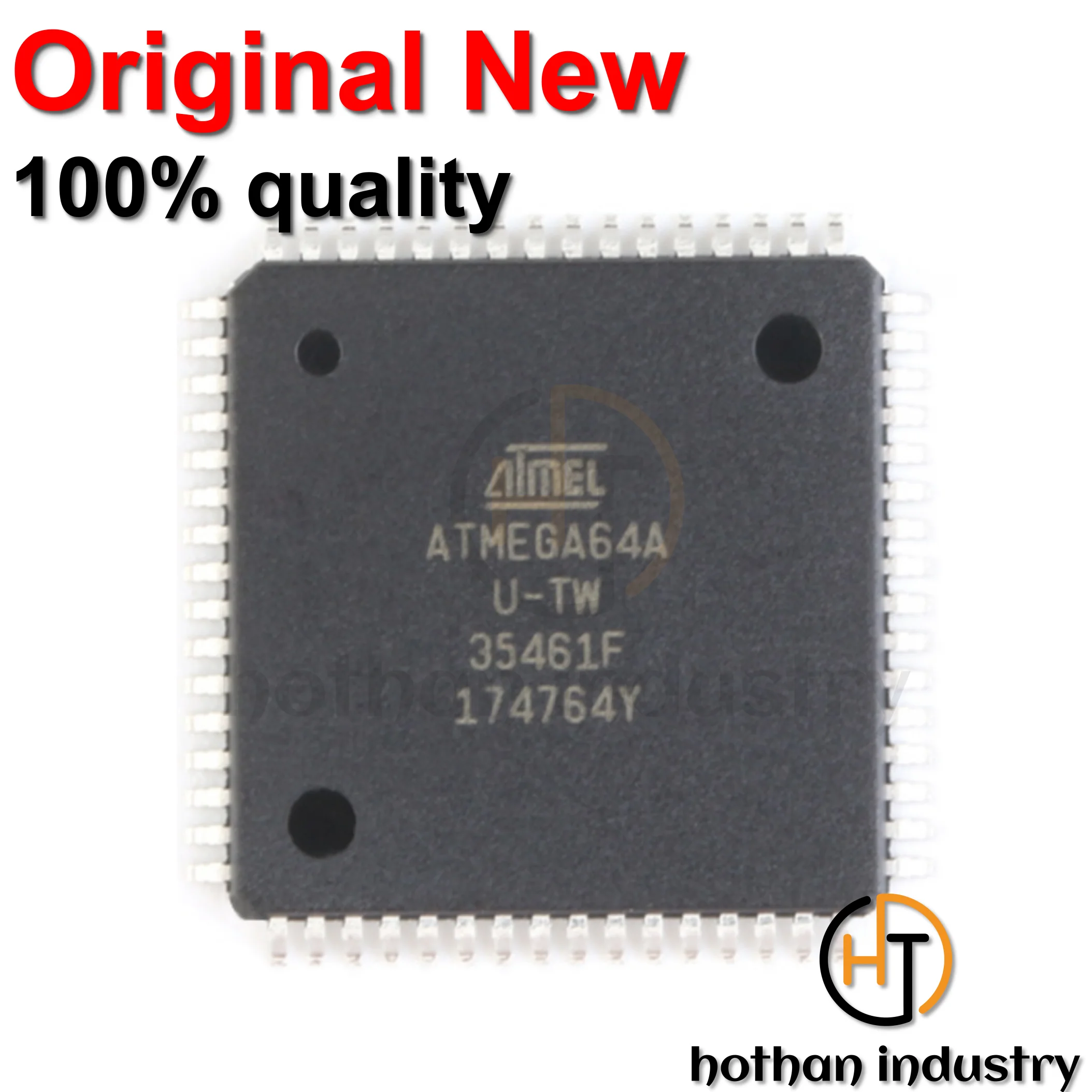 

[3PC] ATMEGA64A-AU AVR 16MHz Flash memory: 32K@x16bit RAM: 4KB Microcontroller