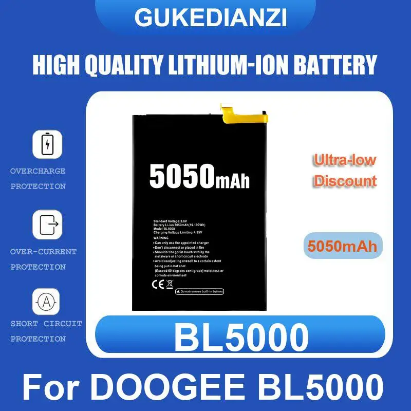 Фото Аккумулятор для DOOGEE S70 lite V20 S96 Pro S97 S98 S88 Plus S100 S86 X50 BL5000 X55 S51 S61 Y7 N10 S59 N20 X60 X60L S110 Mix №5