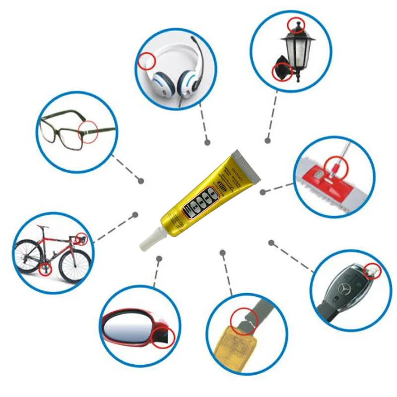 

E8000 Clear Adhesive Sealant Glue for DIY Phone Border Diamond Clothes E8000 Clear Adhesive Sealant Glue Accessories 66CY