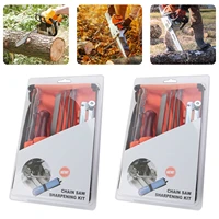 10pcs chainsaw sharpening chainsaw sharpening file filing kit chain sharpen saw files tool sharpening chain saw blades