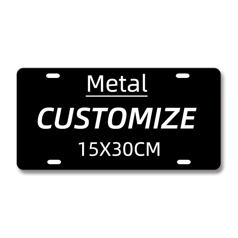 

New Customized Metal Sign/Wooden Sign License Plate Tin Sign Vintage Plaque Wall Decor Bar Sign Home Decor Gift For Birthday 1