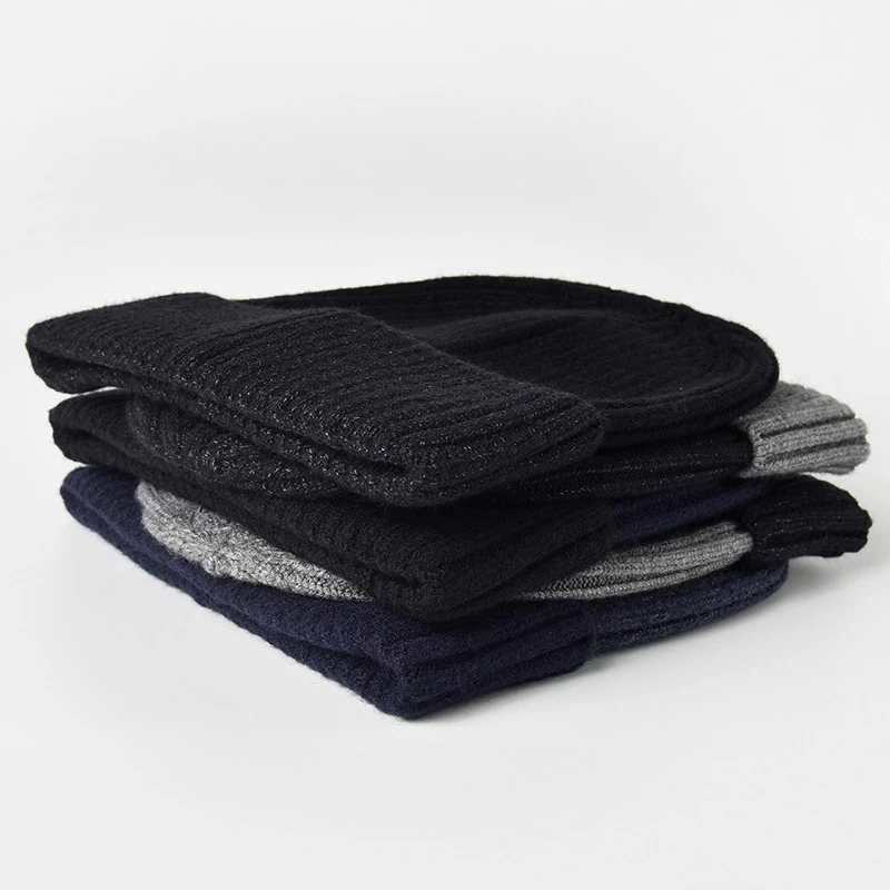 Теплые зимние шапки с манжетами для мужчин и женщин мягкие толстые рыбацкие