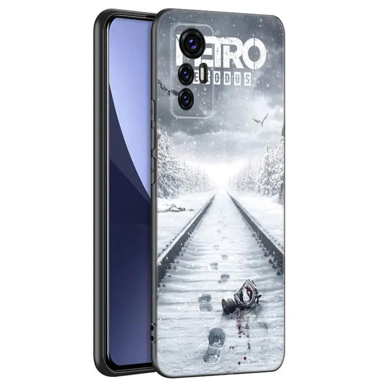 Черный силиконовый чехол для телефона Metro 2033 Xiaomi Mi 9 SE 8 10T 11 12 13 Lite 9T 11T 12S 12T 13T 14 Pro 5G NE