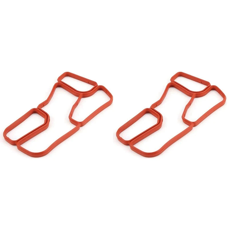 

2X Engine Oil Cooler Gasket 2721840280 For Mercedes-Benz W203 W204 CL203