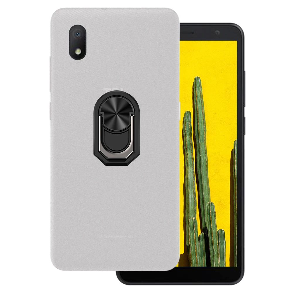 Роскошный противоударный кольцевой держатель для TCL L7 5102K чехол Мягкий Силиконовый ТПУ защитный чехол-держатель