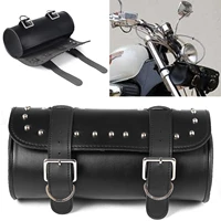 roll bag for motorcycle scooter front forks round barrel shape bag tool saddle bag motorcycle accessories