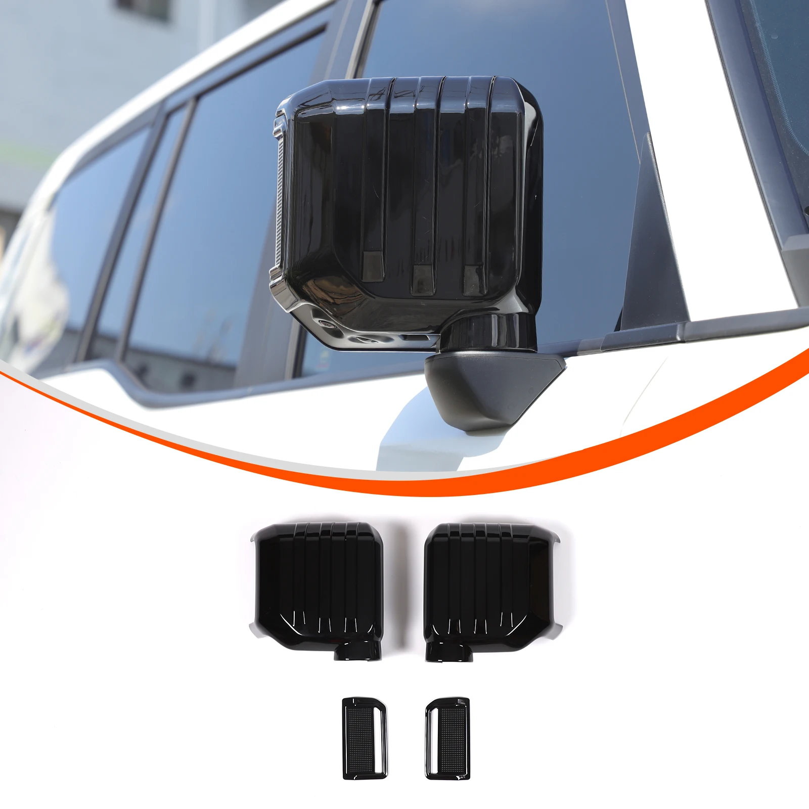 Для Toyota Prado/Lexus GX 2024+ Автомобильное наружное зеркало заднего вида декоративная