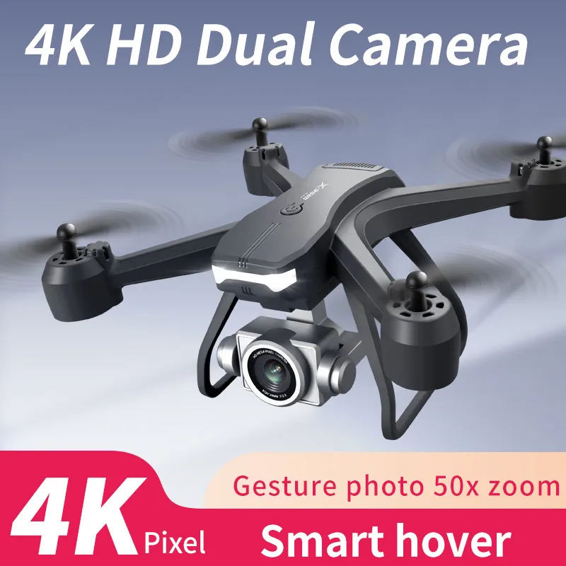 Enlarge New V14 RC Mini Drone 4K HD Dual-Camera Long-Endurance WIFI FPV Aerial Photography Helicopter Toy Drop-Resistant RC Aircraft
