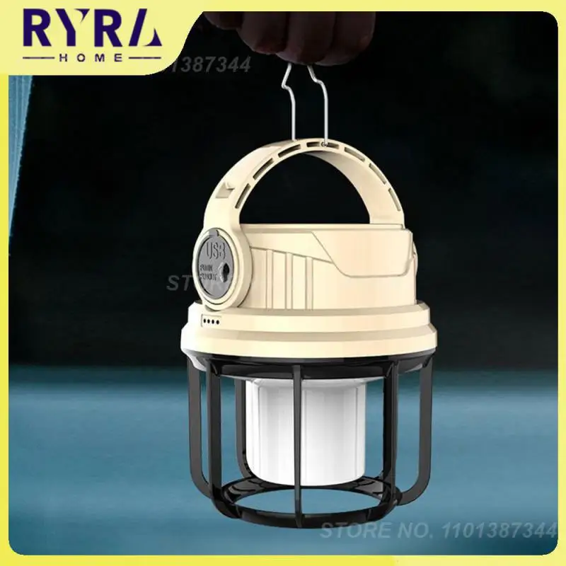 

Светодиодный фонарь для кемпинга, Аккумуляторный наружный фонарь для освещения палатки, аварийный портативный фонарь для экстренного осве...