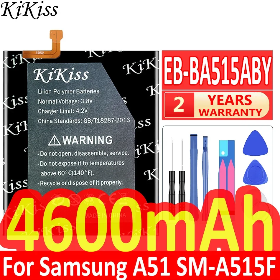 Аккумулятор KiKiss для Samsung Galaxy A71 A51 A41 A40 2019 A20e A10e A102W A102U A202F