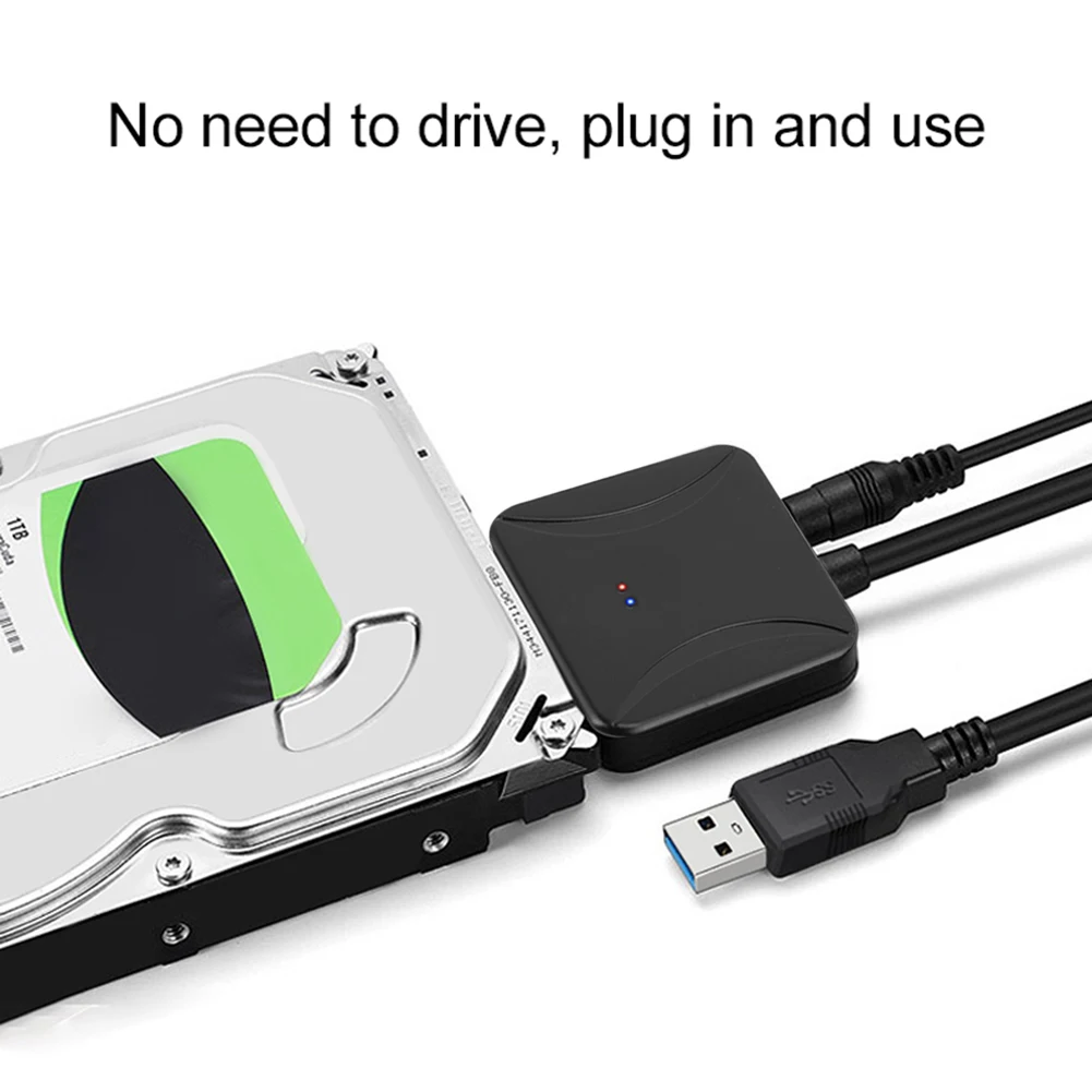 

Адаптер USB к SATA 3,0 поддерживает 2,5/3,5 дюйма SSD HDD USB SATA 3 кабель преобразователя