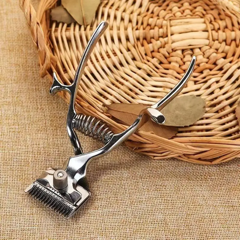 Ручная машинка для стрижки волос собак домашних животных ножницы овец ручные