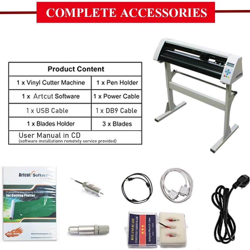 Redsail RS800C виниловый режущий плоттер step моторный резак Artcut программное обеспечение