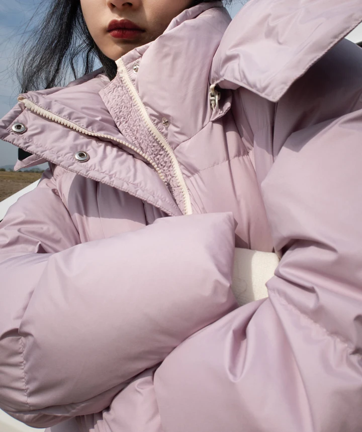 

New Fashion Super Hot Tide Design Thickened Overcoat Loose Casual Short Women's Winter Coats 2022 Puffer Jacket Down Jacke
