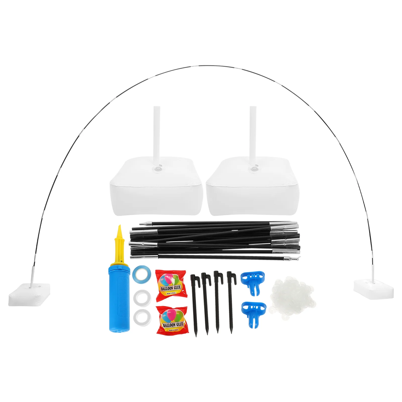 

1 Set of Party Balloon Arch Kit Adjustable Balloon Arch Holder Reusable Balloon Arch Installation Accessory
