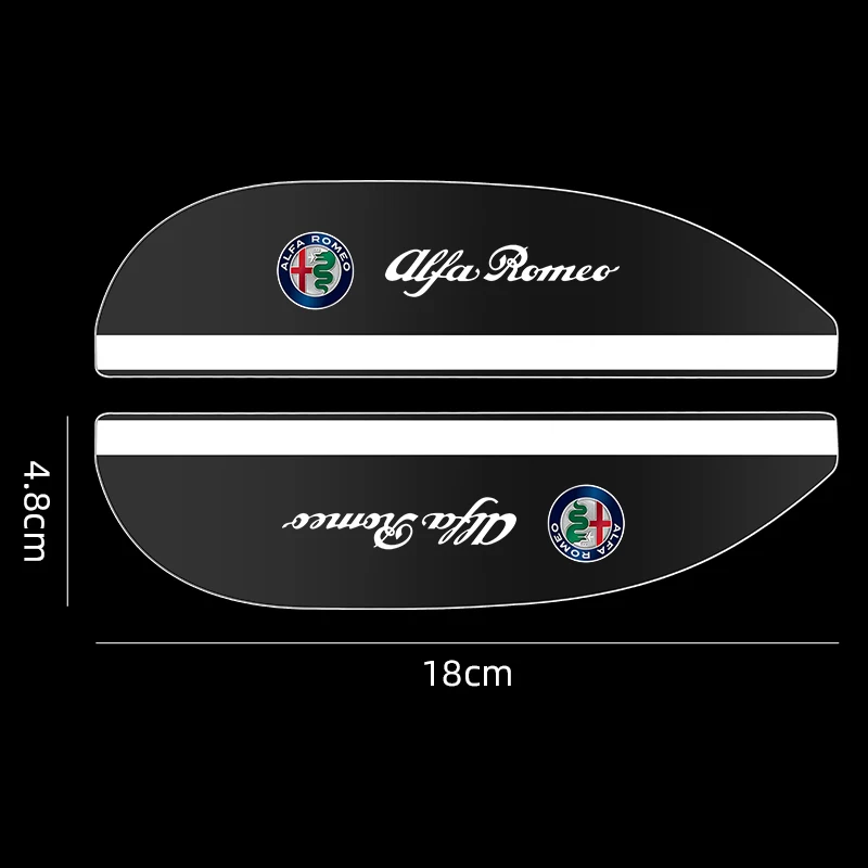 Автомобильная Фотолюминесцентная полоса от дождя для alfa romeo 159 147 156 giulietta mito