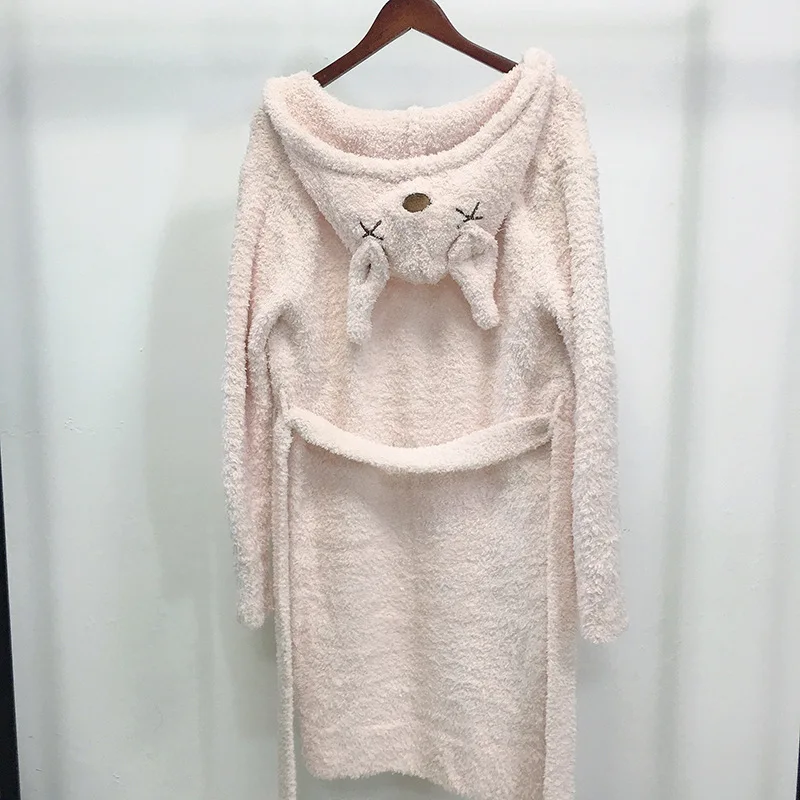 

Cardigan Pajamas Homewear Bathrobe Robe Room Wear Kimono Robe Furry Robe