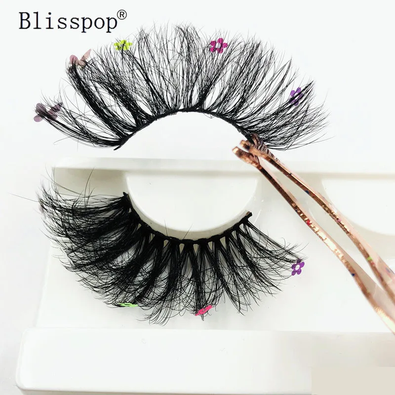 

Faux Mink 3D 5D Lashes With Butterflys or flowers On Them Full Strip Makeup Charming False Eyelashes Lash For party